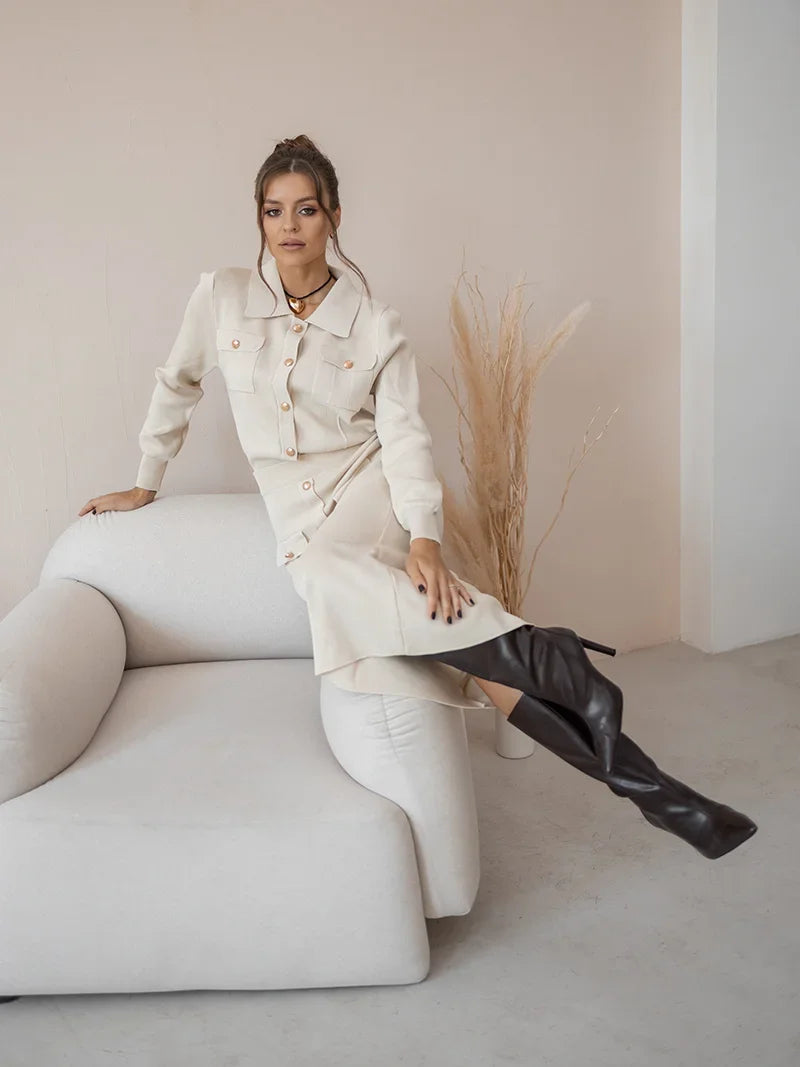 Aurora - Blazer und Rock Set