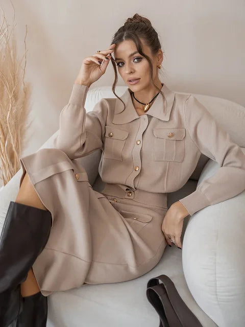 Aurora - Blazer und Rock Set