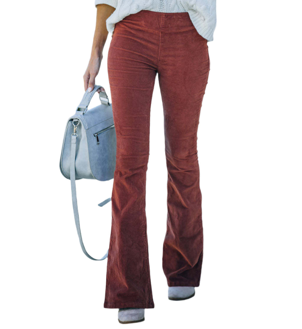 Ellen - Schmale Hose mit Elastikbund