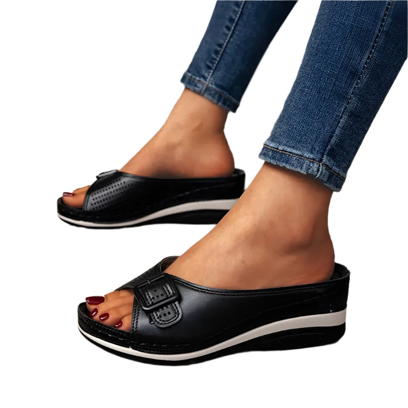 Vergie - Chic Kileabsatzschuh mit Spannendetails