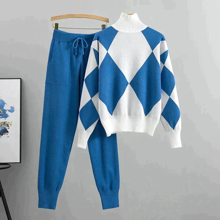Vera - Modisches Sweater- und Hosen-Set