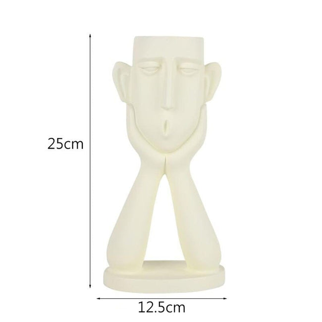 Sculptura Elegance - Künstlerische Vase für moderne Wohnkultur