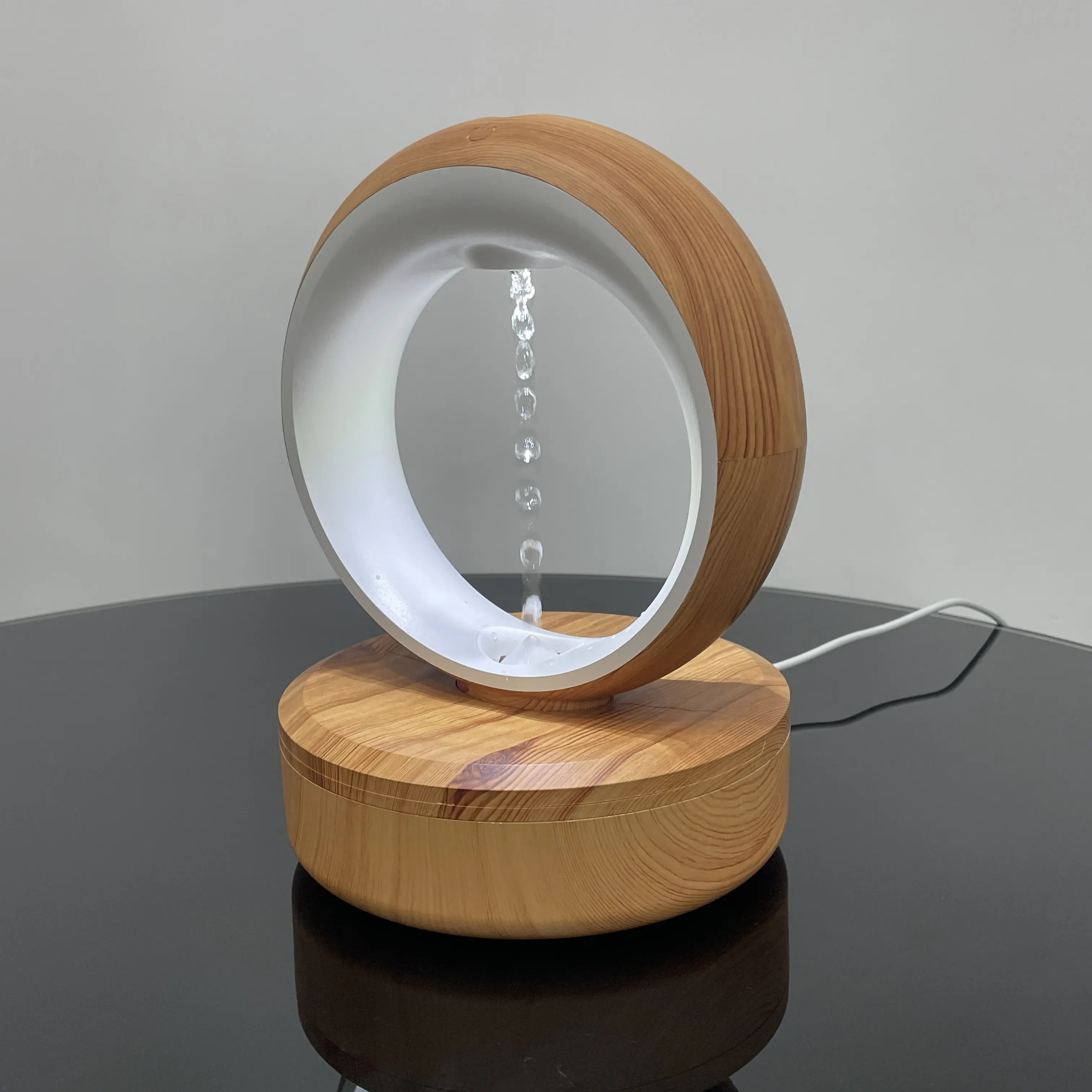 Vaporis - 2-in-1 USB-betriebene Ringleuchte mit Luftbefeuchter