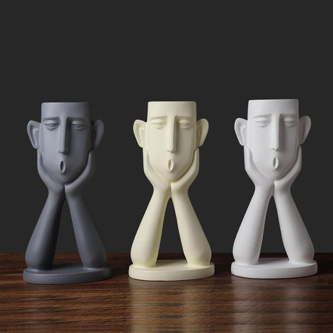 Sculptura Elegance - Künstlerische Vase für moderne Wohnkultur