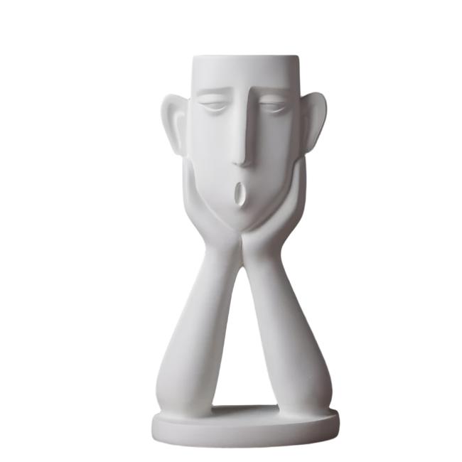 Sculptura Elegance - Künstlerische Vase für moderne Wohnkultur