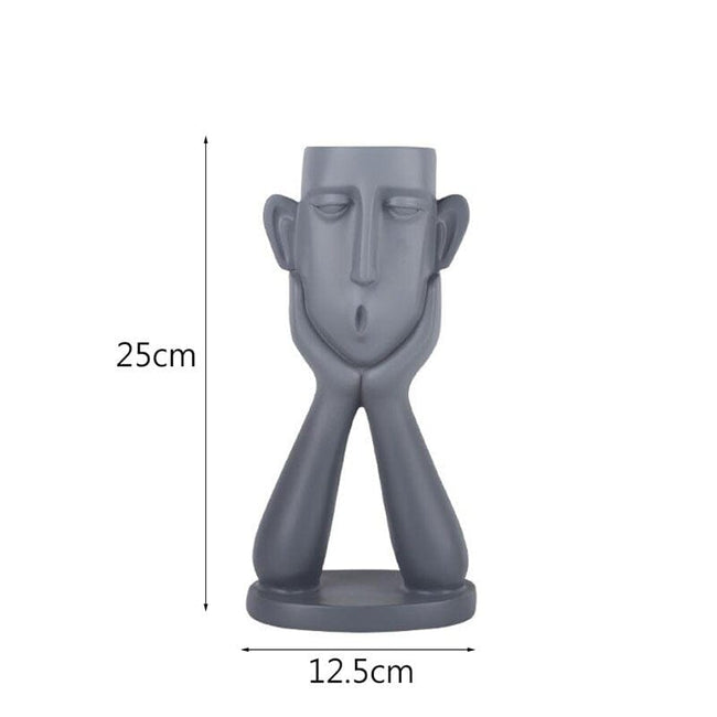 Sculptura Elegance - Künstlerische Vase für moderne Wohnkultur