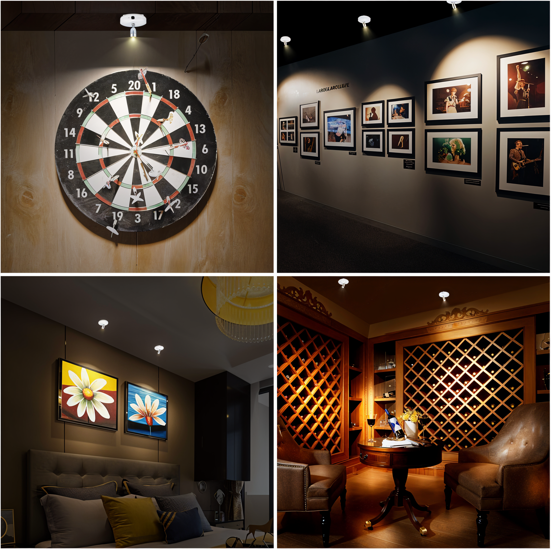 LumiFocus - Fernbedienbare LED-Spotlights