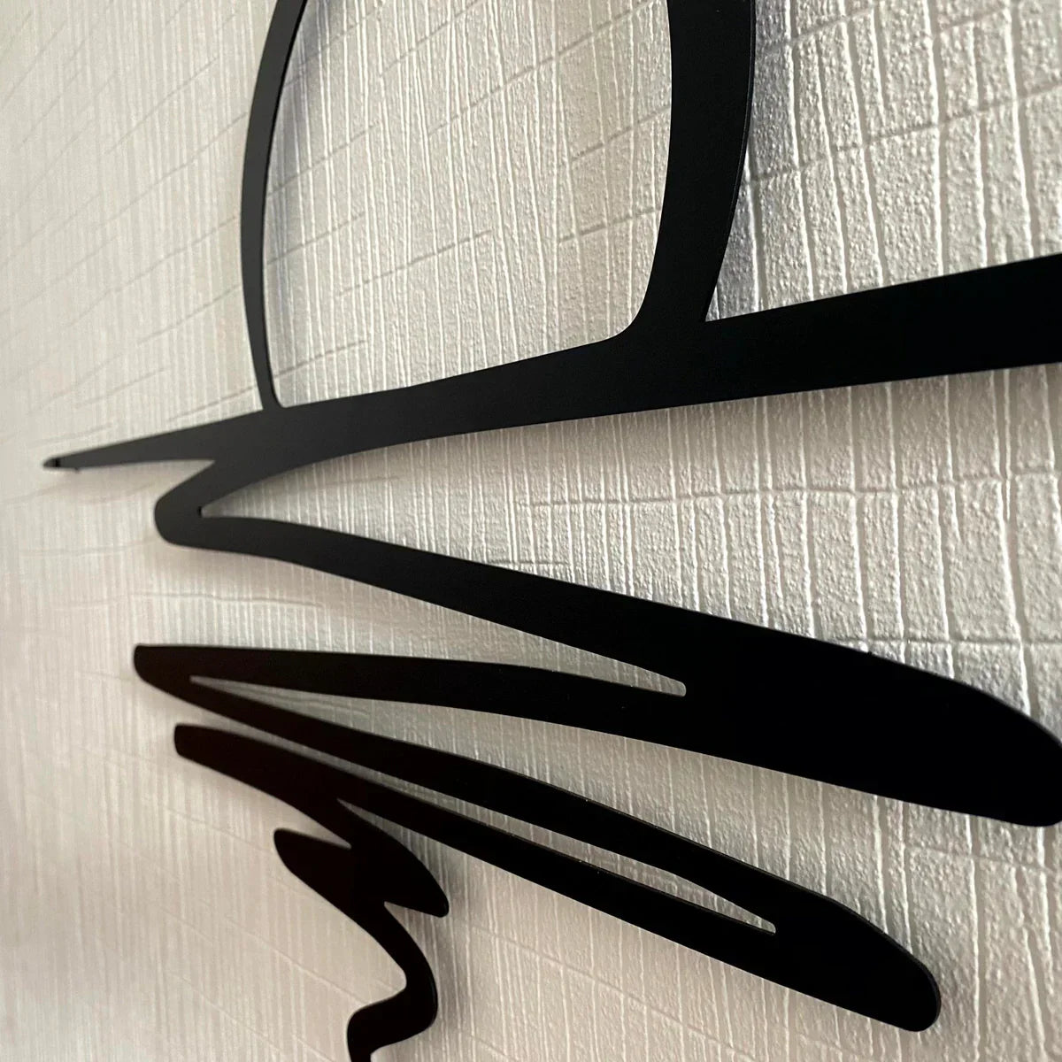SereneSwirl - Moderne minimalistische Wandkunst für stilvolle Räume