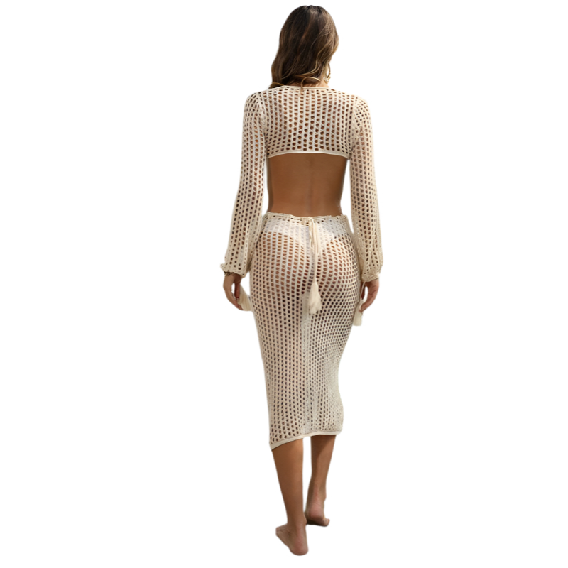 Gia - Häkeln Strandüberwurf