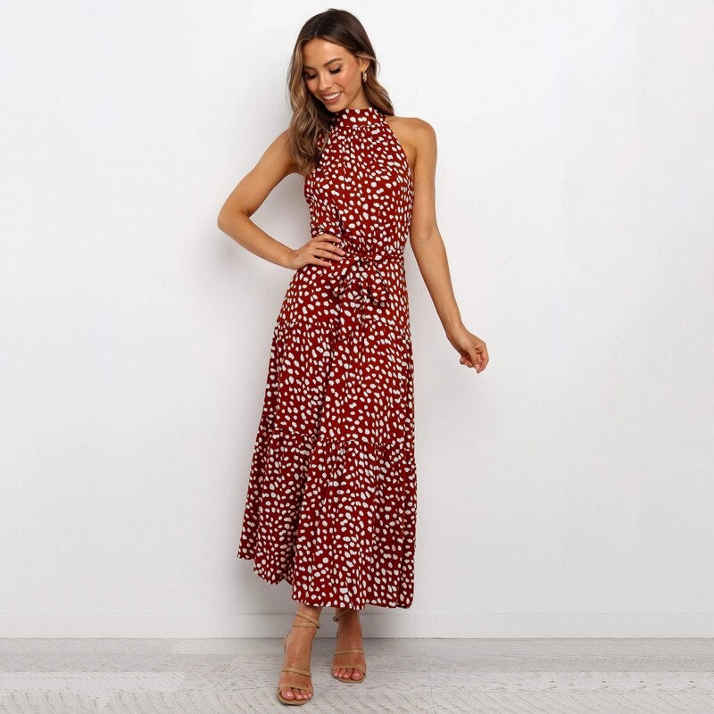 Iris - Kleid mit buntem Muster