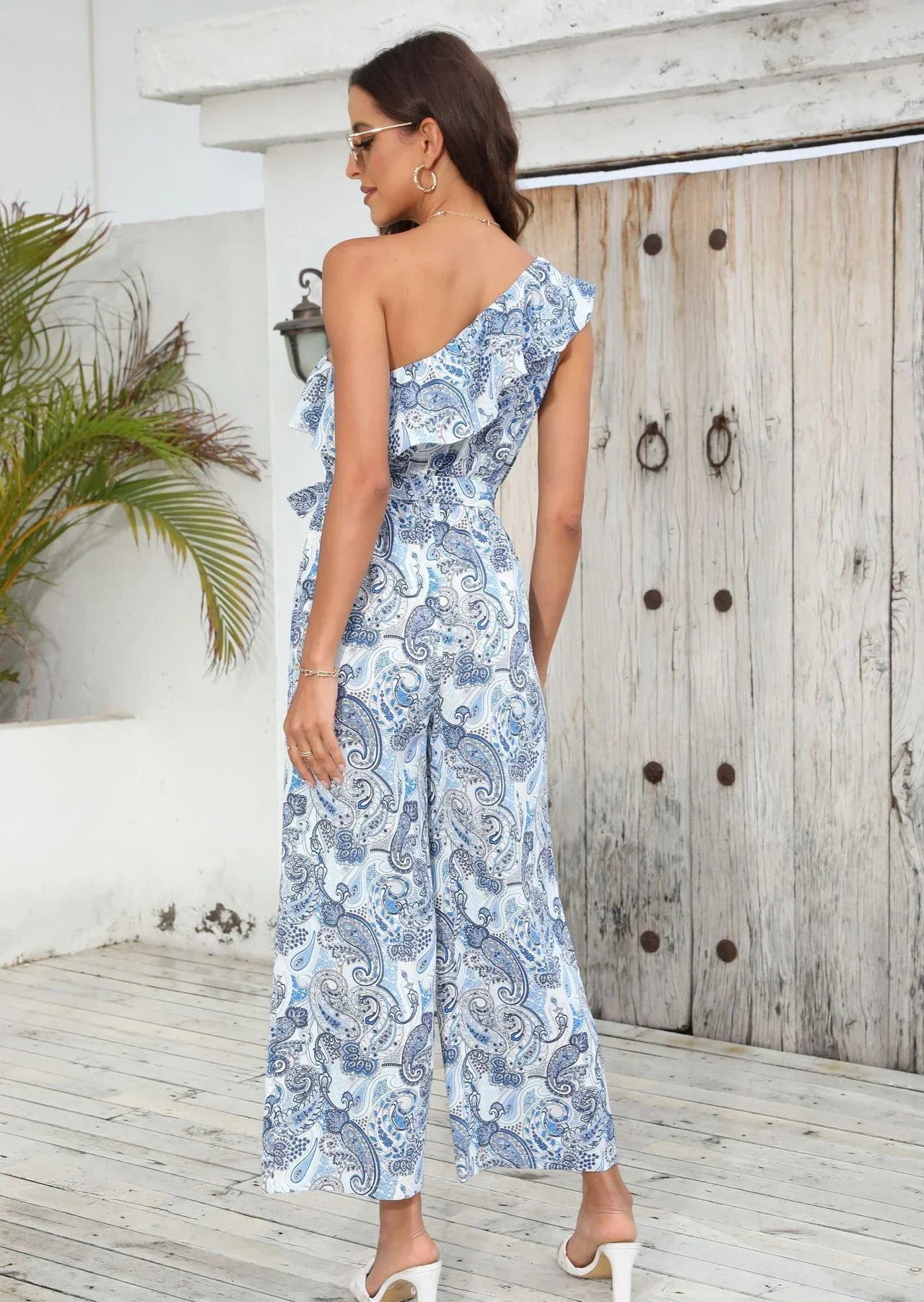 Thea - Trendiger einseitiger Jumpsuit