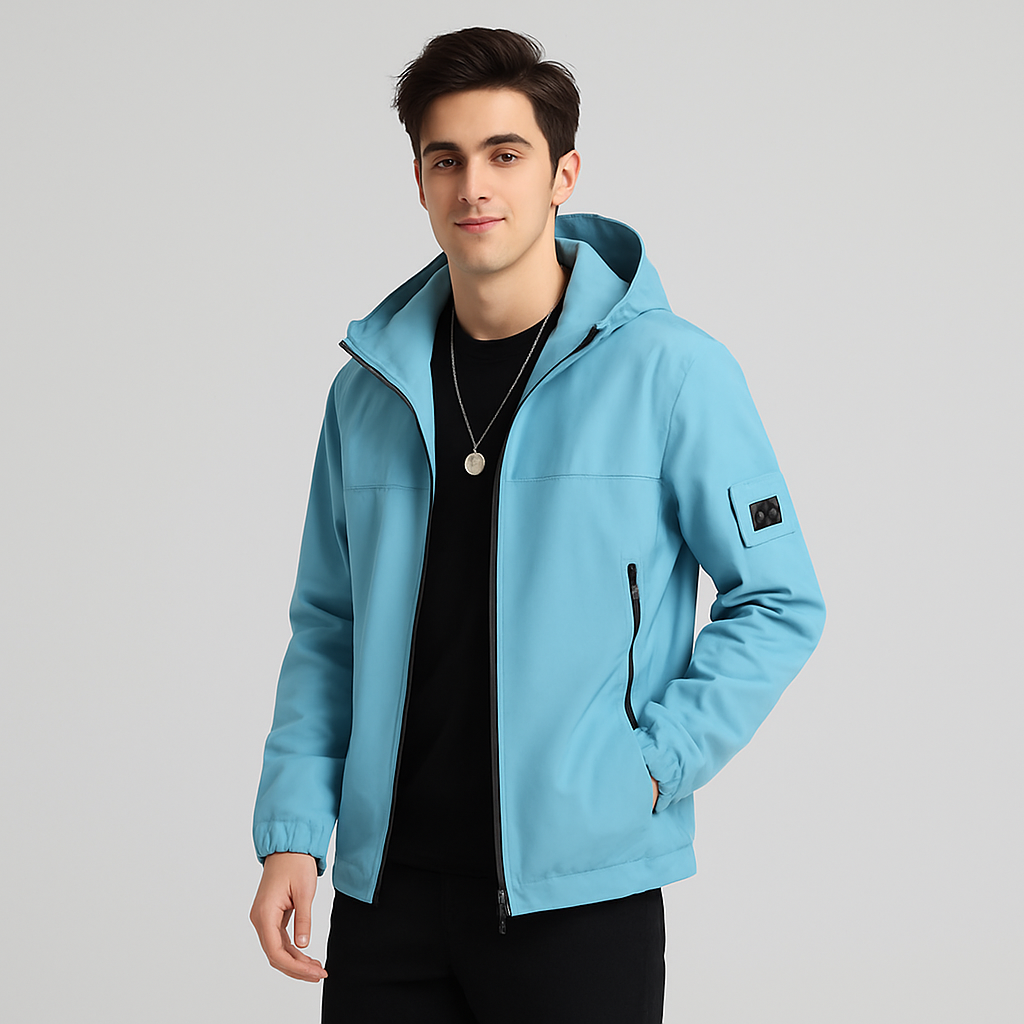 Marco | Utility-Jacke mit Kapuze