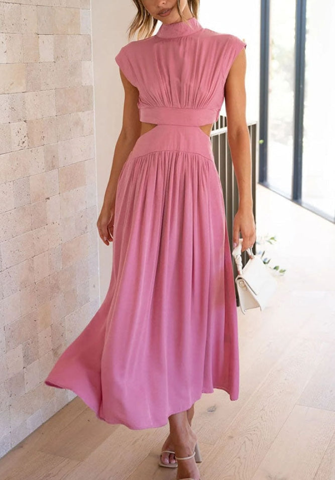 Mille - Midikleid mit Schildkrötenhalsauschnitt