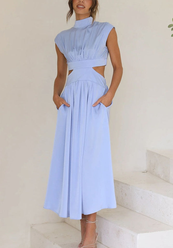 Mille - Midikleid mit Schildkrötenhalsauschnitt