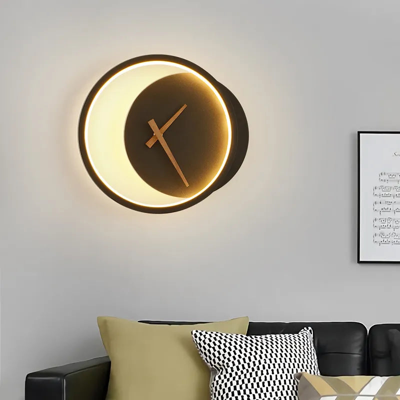 TimeGlow – Moderne LED-Wanduhr mit LED-Licht