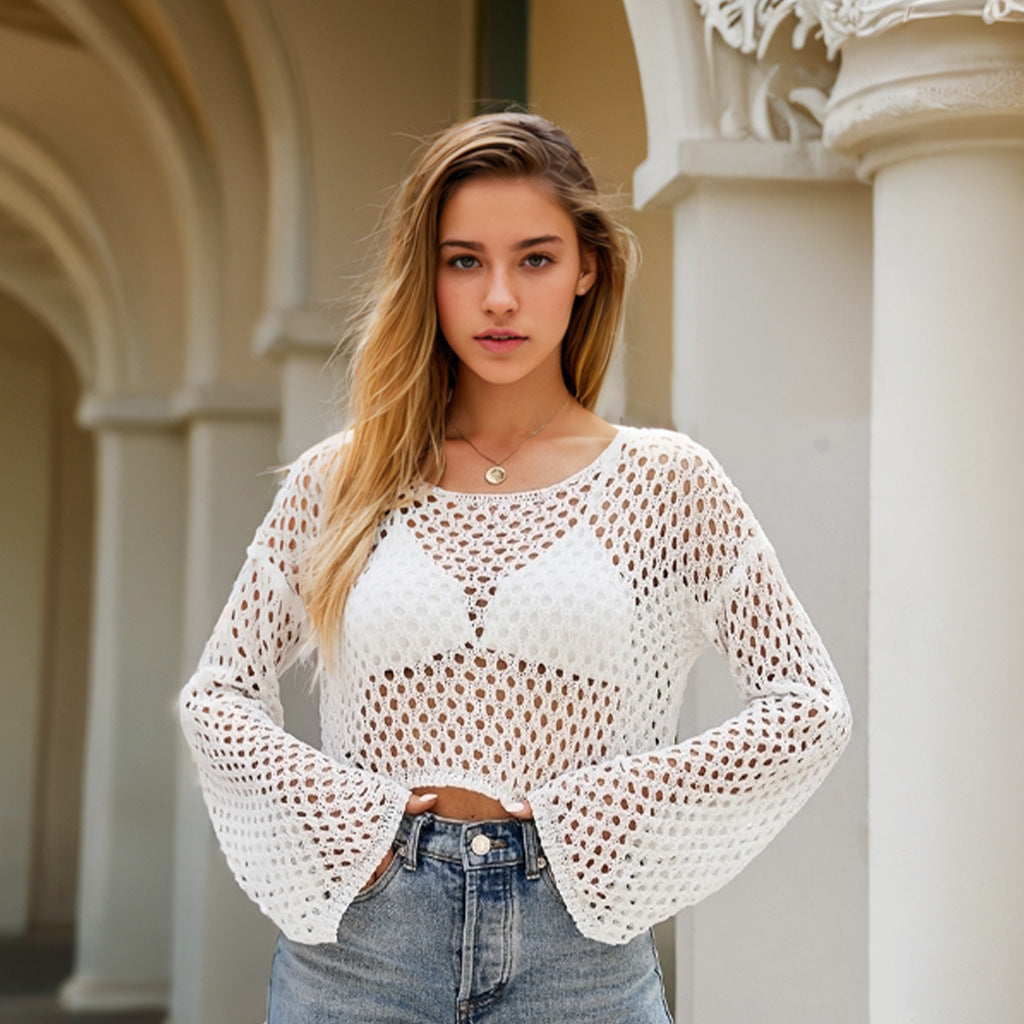 Sunkissed Vibes | Schickes Strandbekleidungs-Topcover