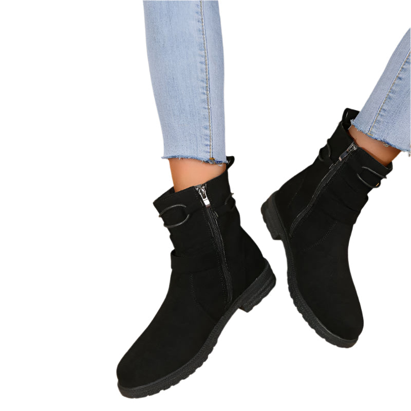 Katrine - Klassische Stiefel mit Absatz