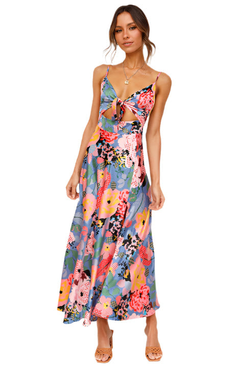Eliza - Luftige Kleid mit Blumenmuster
