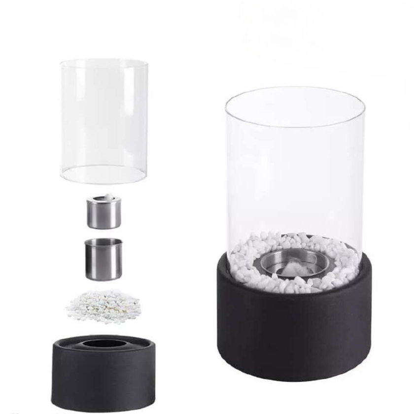 GlowFlame – Eleganter Tisch-Bioethanol-Kamin