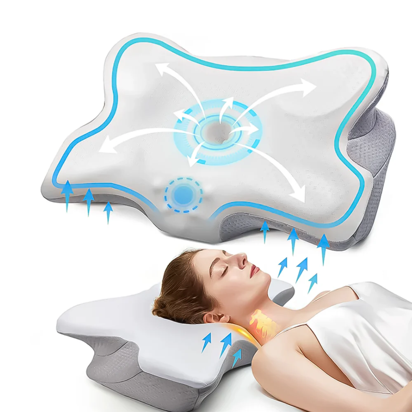 SleepAlign - Orthopädisches Stützkissen