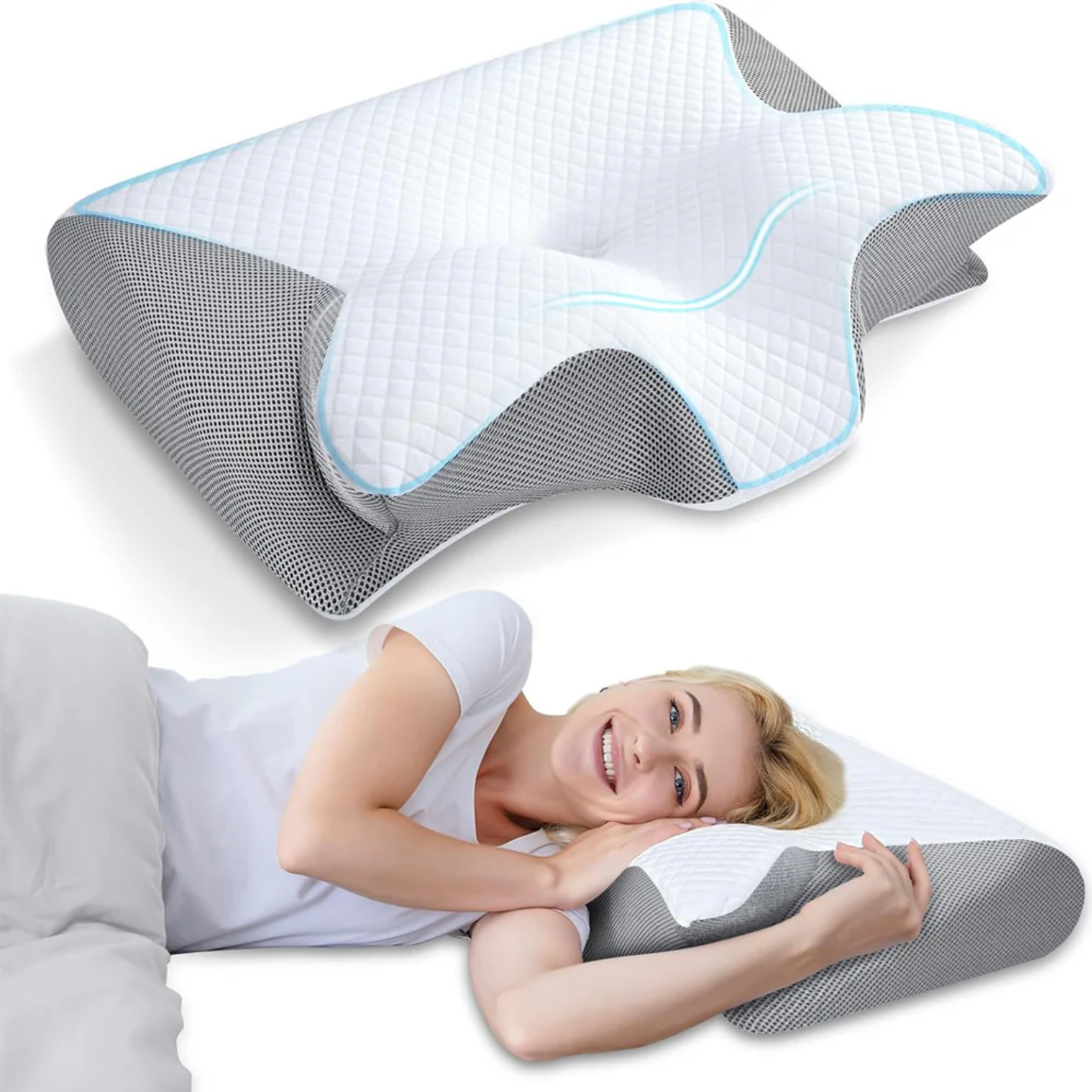 SleepAlign - Orthopädisches Stützkissen