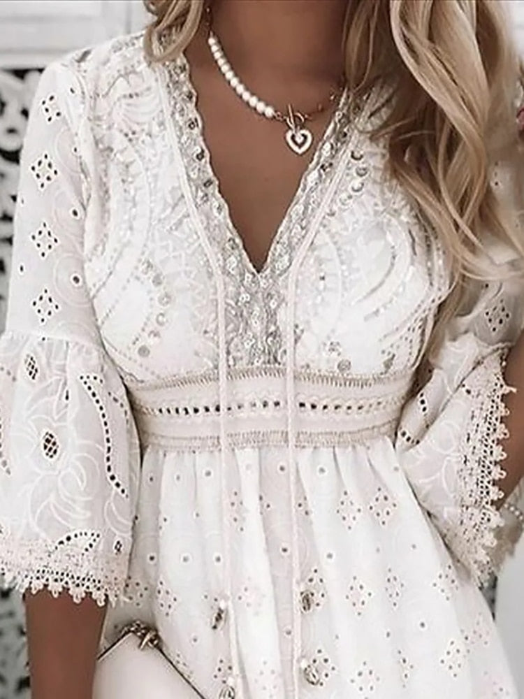 Mila Leichte Sommerkleid – Atmungsaktiver Komfort mit femininer Passform