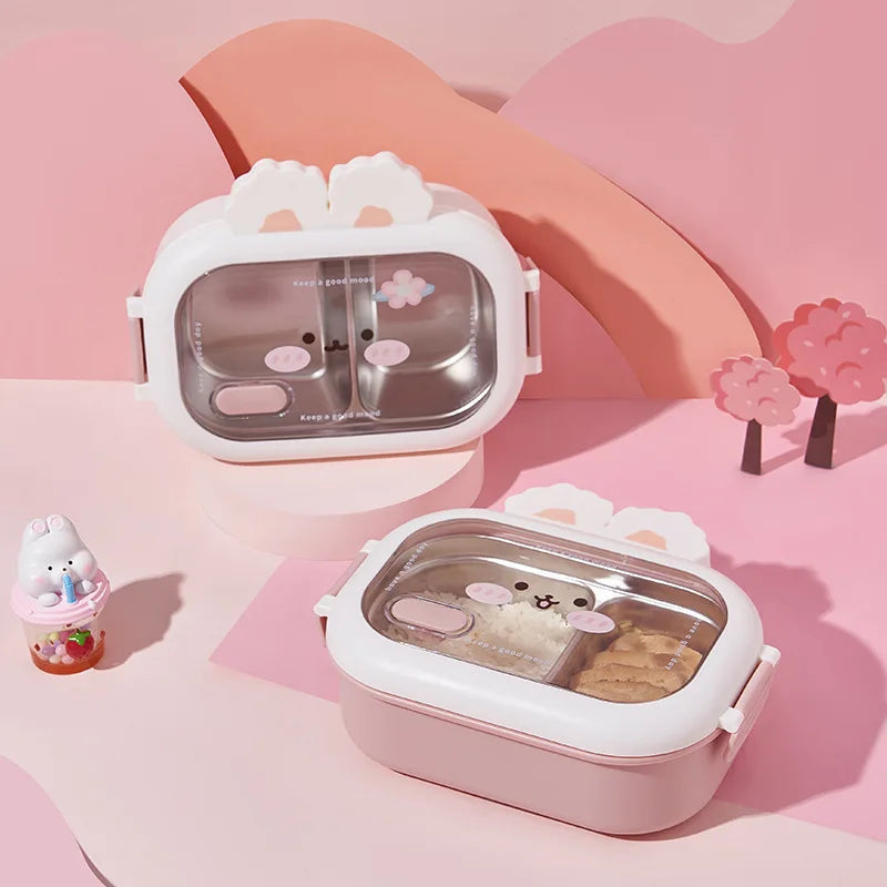 Edelstahl isolierte süße Lunchbox