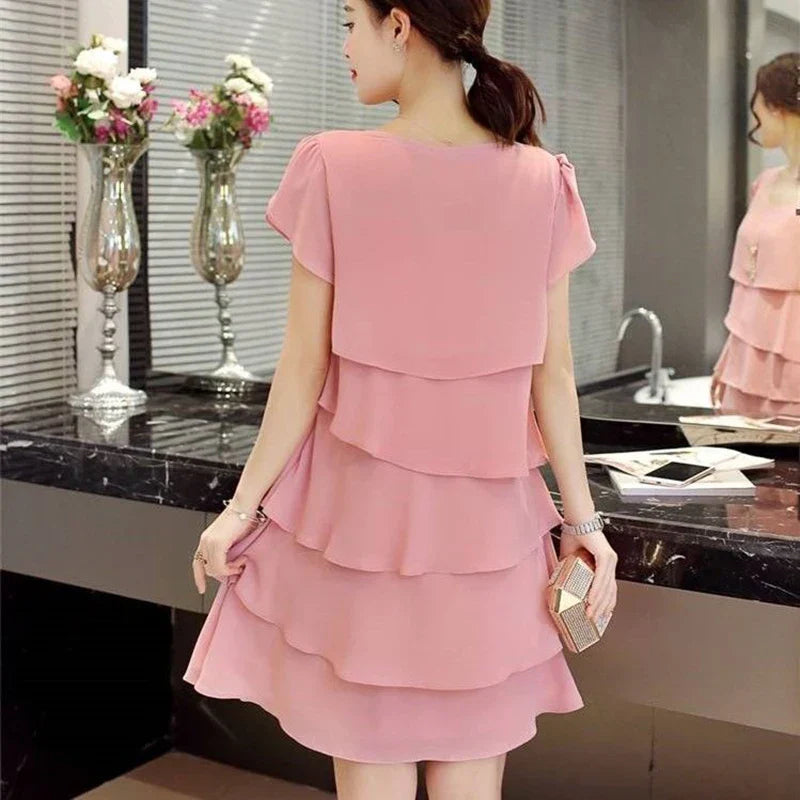 Luna Klassische Sommerkleid für Damen – Einfach und Bequem