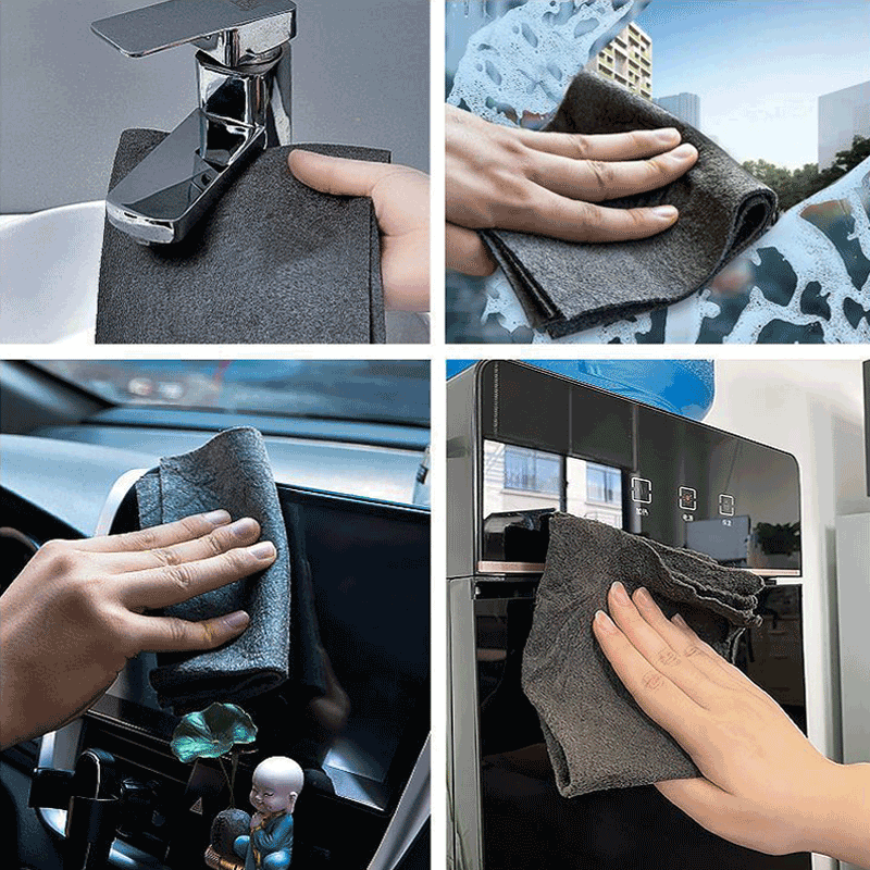 MagicWipe Ultra-Absorbierende Mikrofasertücher – Streifenfrei & Wiederverwendbar (6er-Pack)