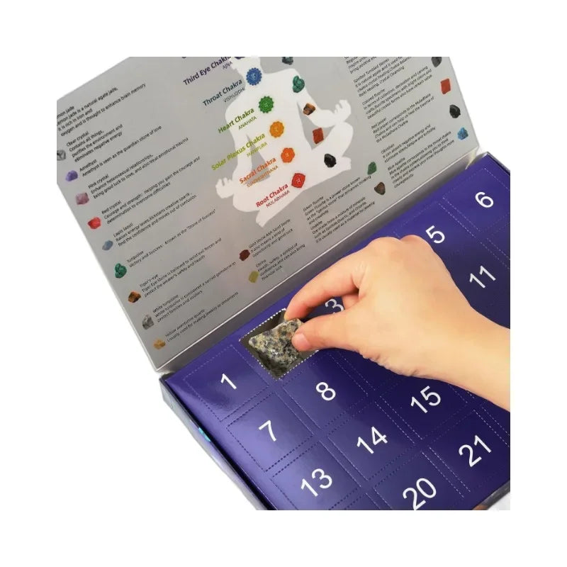 Ava Crystal Adventskalender mit Edelsteinen