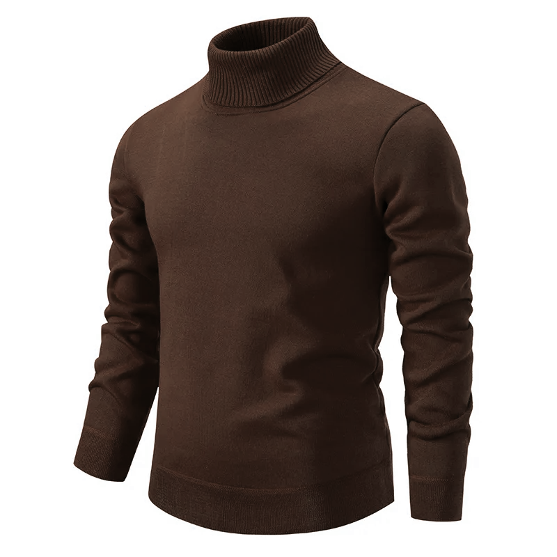 Johan | Weicher Wollpullover mit Rollkragen