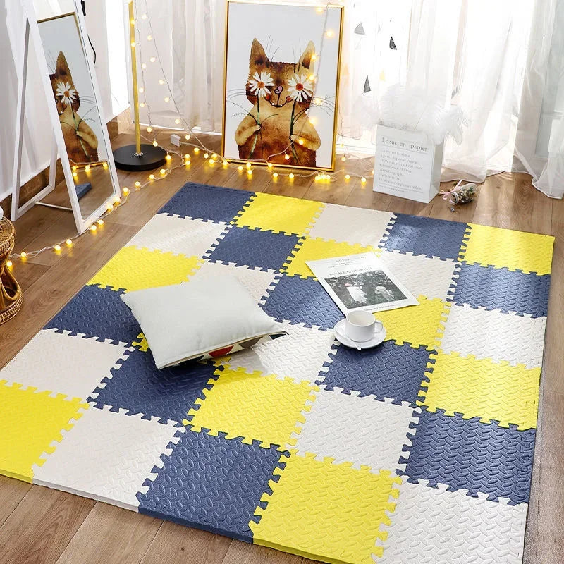 ColourPop PlayMats – Lebhafte Schaumstoff Baby-Spielmatte-Puzzle