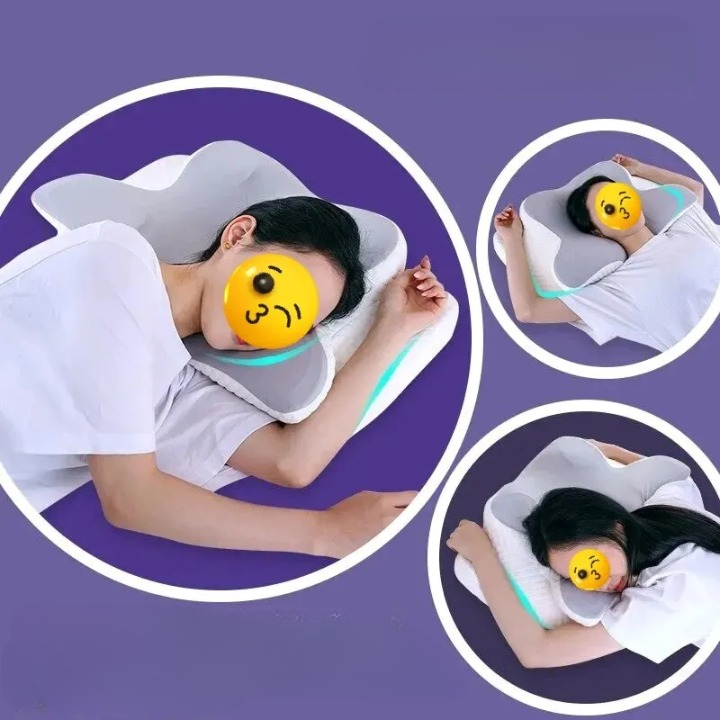 Schmetterlingsförmige Memory Foam-Kissen