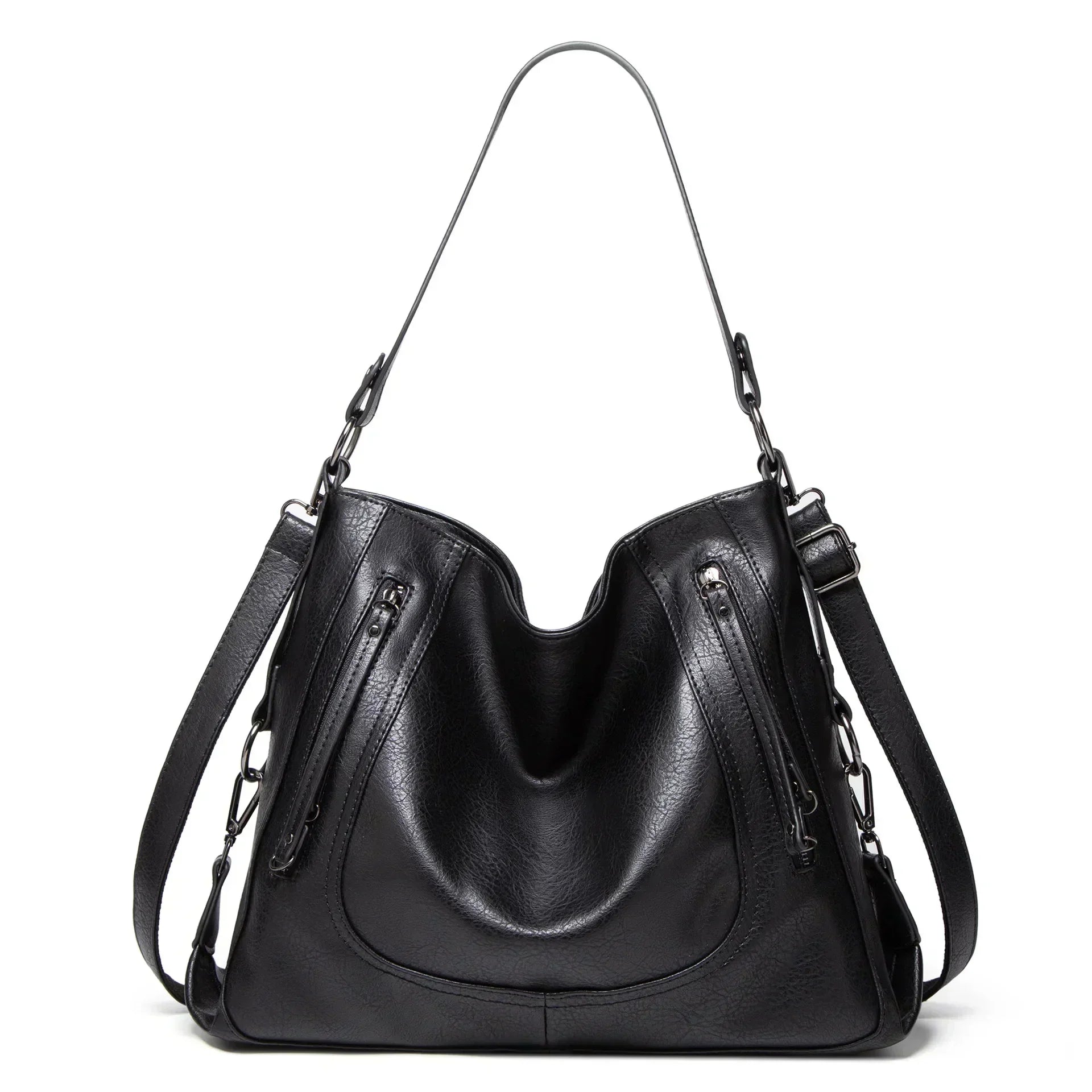 Synne – Schicke lockere Hobo Tasche mit Schulterriemen