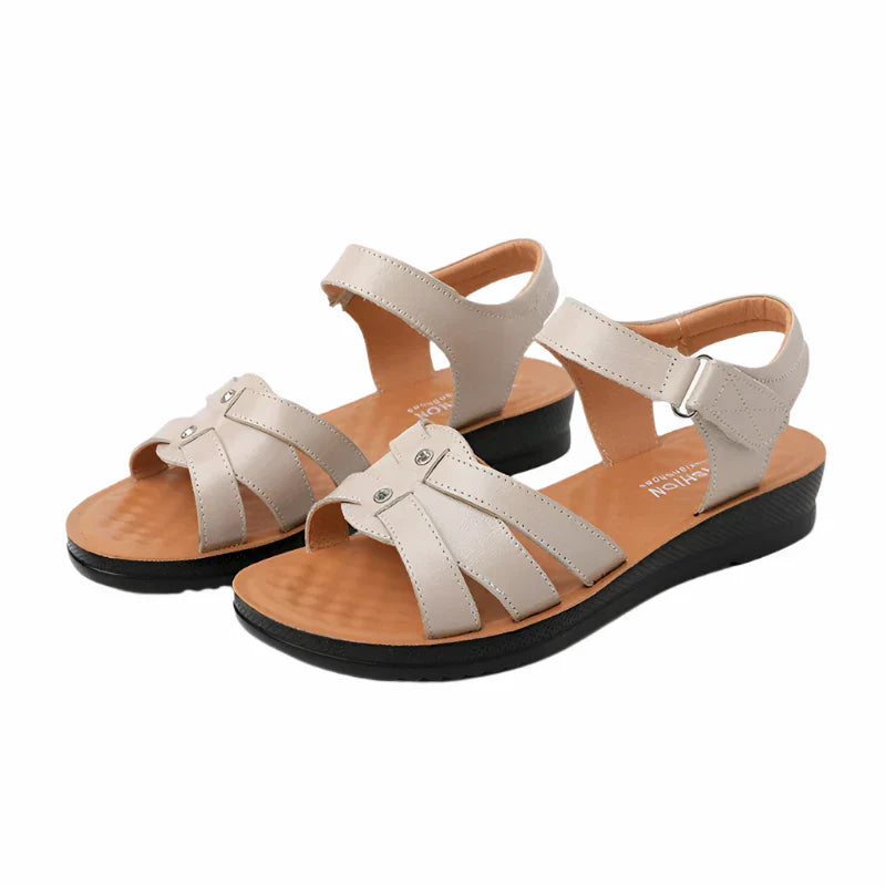 Tina Sommer Sandalen mit Niedrigem Absatz für Damen – Komfort und Stil
