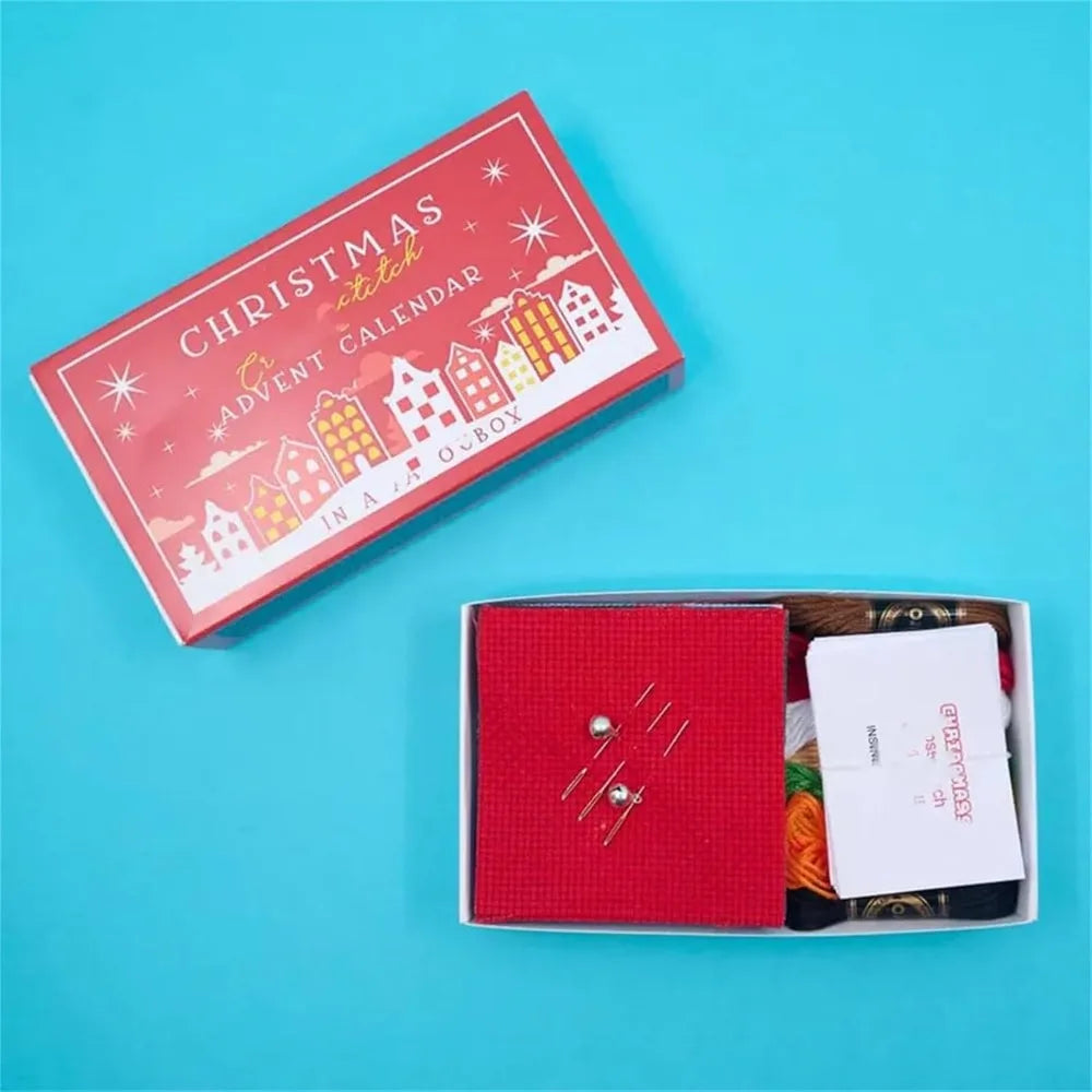 Weihnachts-Kreuzstich-Adventskalender