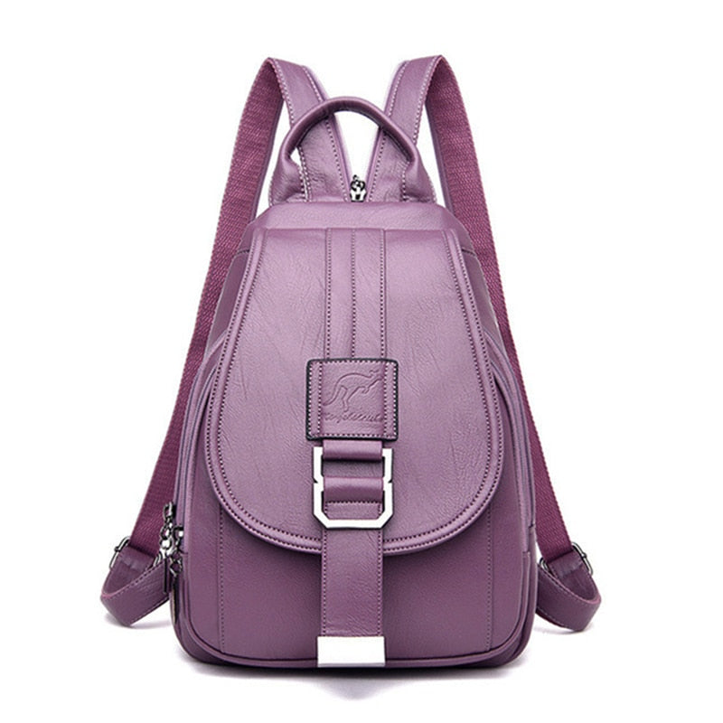 Ellen - Zeitlose Leder-Rucksack