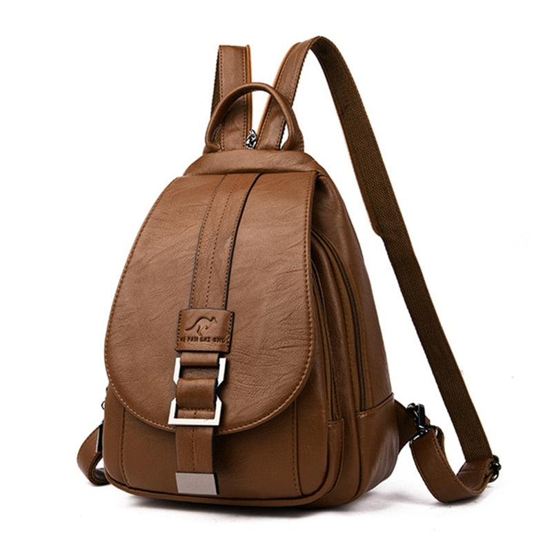 Ellen - Zeitlose Leder-Rucksack