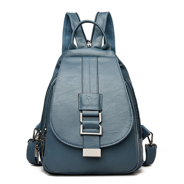 Mariah - Zeitlose Leder-Rucksack