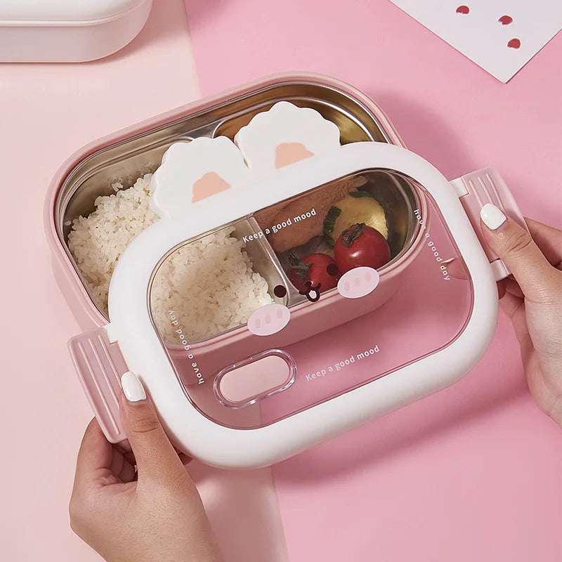 Edelstahl isolierte süße Lunchbox