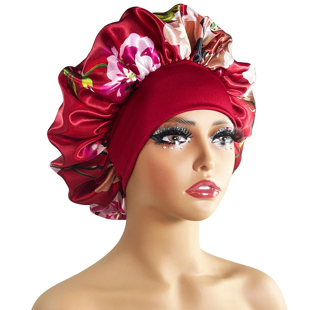 Frauen Schlafmütze mit Blumenmuster