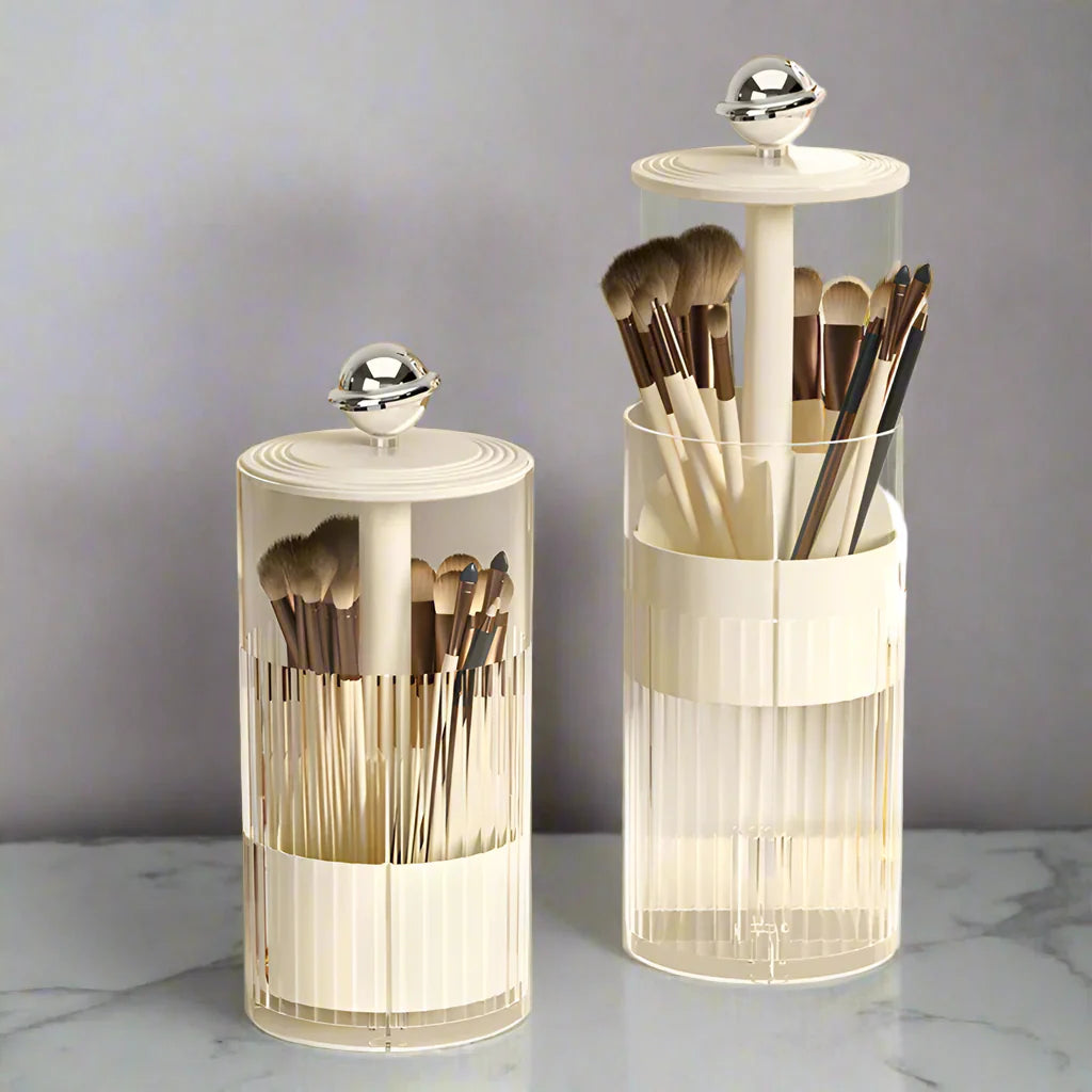 Auto Lift Make-up-Pinsel-Organizer | Stilvolle Kosmetikaufbewahrung