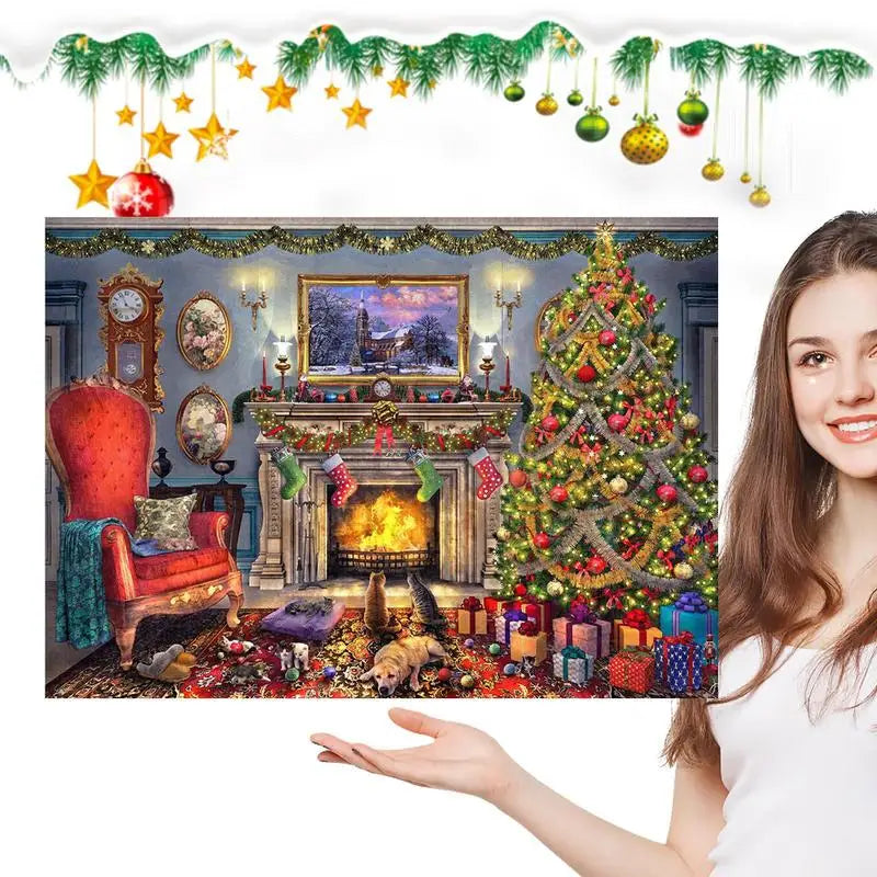 Adventskalender mit Puzzles zum Countdown bis Weihnachten