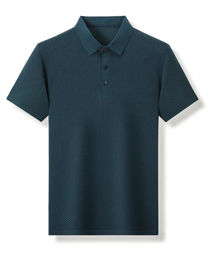 Ashton - Luxuriöses Poloshirt mit Textur