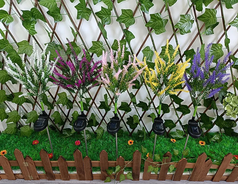 BloomGlow - Solare Blüten-Gartenleuchten