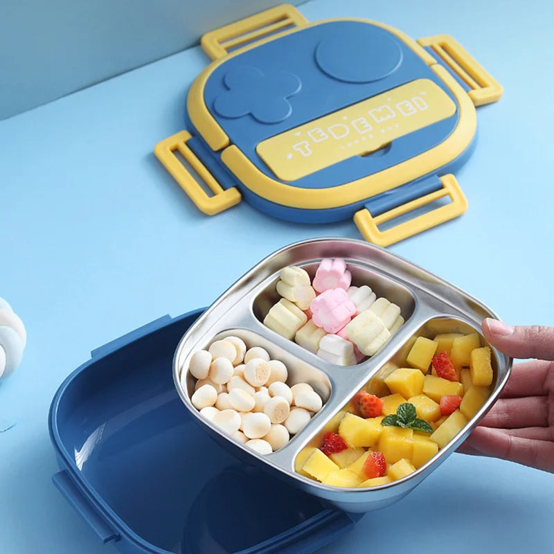 Tragbare Babynahrungsbox aus Edelstahl