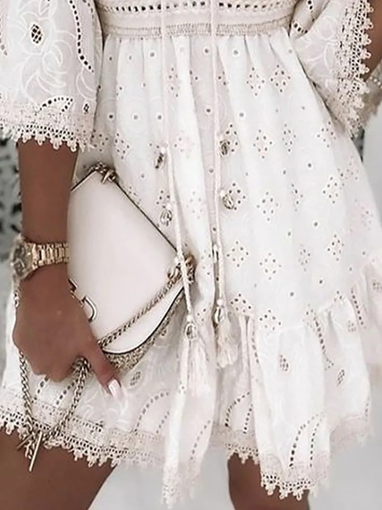Mila Leichte Sommerkleid – Atmungsaktiver Komfort mit femininer Passform