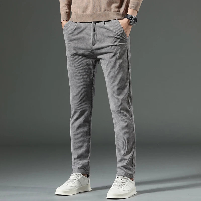 Lucas | Komfortable Chinos aus Cordstoff für Männer