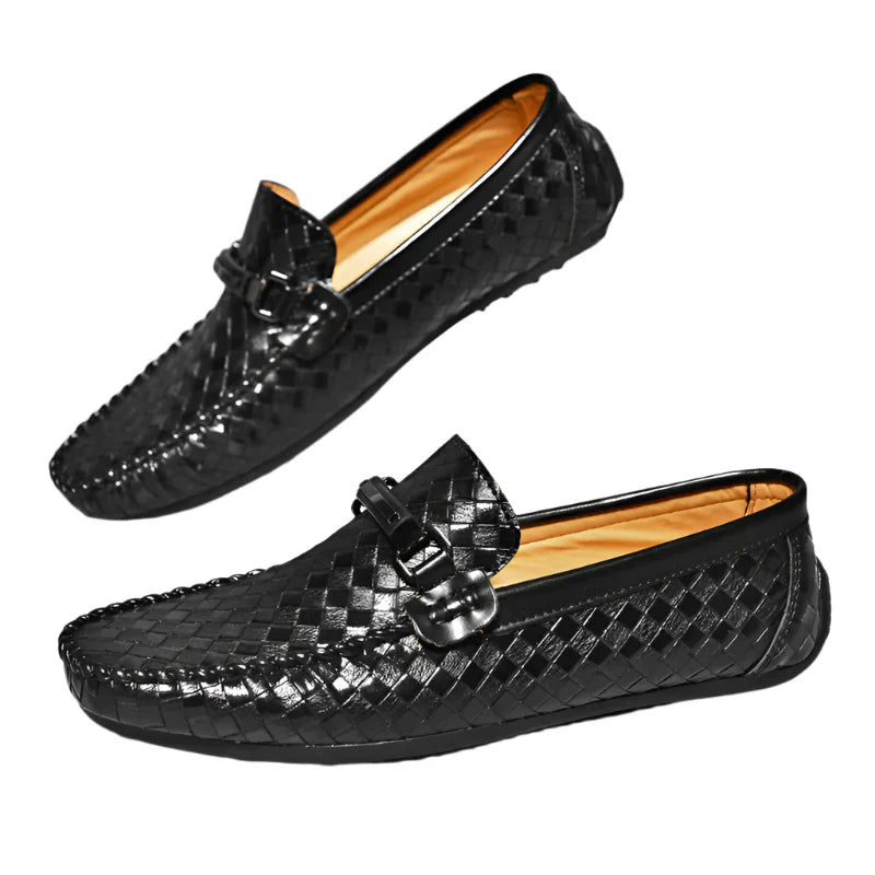 Sander – Robuste Sohle gewebte Slipper