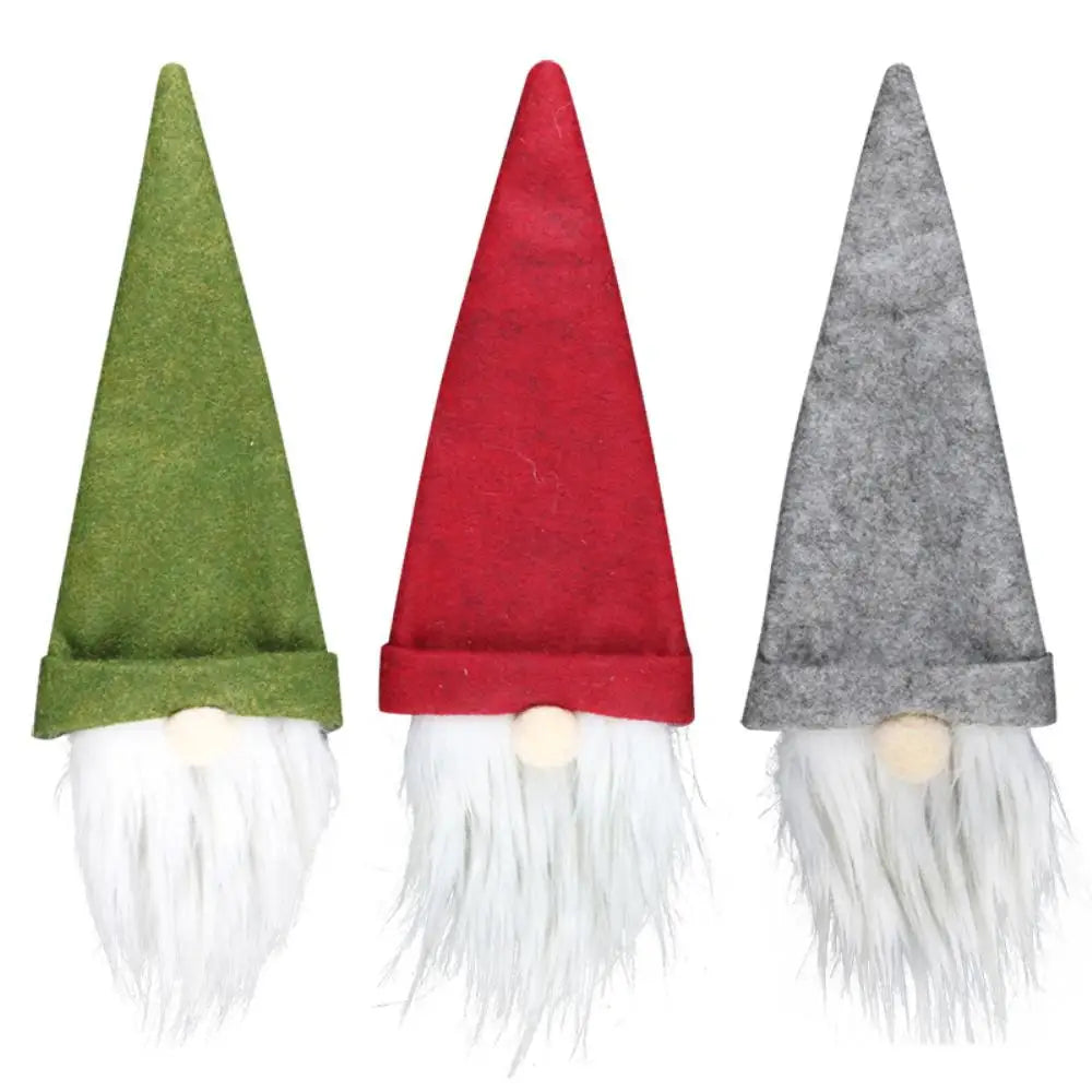 Charmante Weihnachts-Weinflasche-Abdeckung